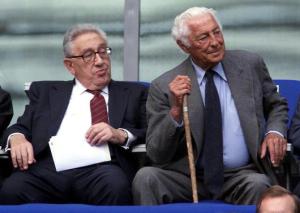 Henry Kissinger e Giovanni Agnelli