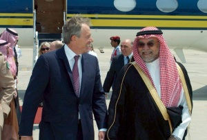 Bandar and Tony Blair